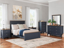 Load image into Gallery viewer, Landocken Full Panel Bed, Dresser, Mirror and Nightstand