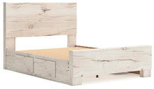Load image into Gallery viewer, Lawroy Queen Panel Bed with Storage, Dresser, Mirror and Nightstand