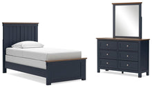 Load image into Gallery viewer, Landocken Twin Panel Bed, Dresser and Mirror