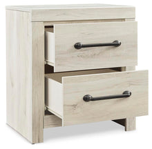 Load image into Gallery viewer, Cambeck Full Panel Bed with Mirrored Dresser and Nightstand