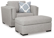 Load image into Gallery viewer, Evansley Chair and Ottoman