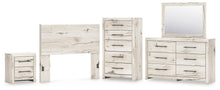 Load image into Gallery viewer, Lawroy Full Panel Headboard, Dresser, Mirror, Chest and Nightstand
