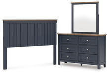 Load image into Gallery viewer, Landocken Queen Panel Headboard, Dresser and Mirror