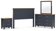 Load image into Gallery viewer, Landocken Queen Panel Headboard, Dresser, Mirror and Nightstand