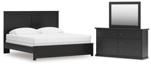 Load image into Gallery viewer, Maribel King Panel Bed, Dresser and Mirror