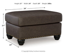 Load image into Gallery viewer, Roxmere Chair and Ottoman