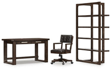 Load image into Gallery viewer, Breckington Home Office Desk with Chair and Storage