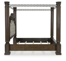 Load image into Gallery viewer, Maylee Queen Canopy Bed, Dresser and Mirror