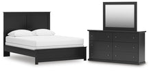 Load image into Gallery viewer, Maribel Queen Panel Bed, Dresser and Mirror