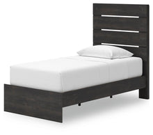 Load image into Gallery viewer, Hollivern Twin Panel Storage Bed, Dresser, Mirror and Nightstand