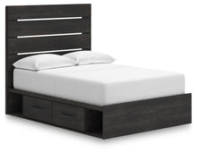Load image into Gallery viewer, Hollivern Full Panel Storage Bed, Dresser, Mirror and Nightstand