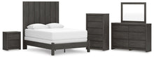 Load image into Gallery viewer, Fraluna Queen Panel Bed, Dresser, Mirror, Chest and Nightstand