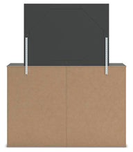 Load image into Gallery viewer, Fraluna King Panel Storage Bed, Dresser, Mirror and Nightstand
