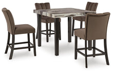 Load image into Gallery viewer, Jeshina Counter Height Dining Table and 4 Barstools
