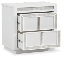 Load image into Gallery viewer, Chalanna California King Upholstered Storage Bed, Dresser, Mirror, Chest and Nightstand