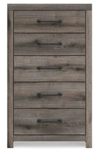 Load image into Gallery viewer, Graystorm King Panel Bed, Dresser, Mirror, Chest and Nightstand