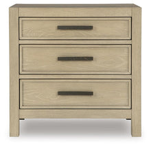 Load image into Gallery viewer, Calmoro Queen Bookcase Bed with Mirrored Dresser and Nightstand