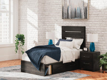 Load image into Gallery viewer, Hollivern Twin Panel Bed with Storage, Dresser, Mirror, Chest and Nightstand