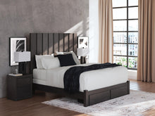 Load image into Gallery viewer, Fraluna King Panel Storage Bed, Dresser, Mirror, Chest and Nightstand