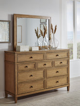 Load image into Gallery viewer, Sharlance King Upholstered Panel Bed, Dresser and Mirror