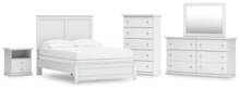 Load image into Gallery viewer, Bostwick Shoals Full Panel Bed, Dresser, Mirror, Chest and Nightstand