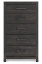 Load image into Gallery viewer, Hollivern Full Panel Bed with Storage, Dresser, Mirror, Chest and Nightstand