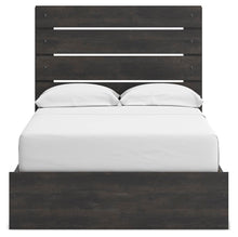 Load image into Gallery viewer, Hollivern Full Panel Bed with Storage, Dresser, Mirror and Nightstand