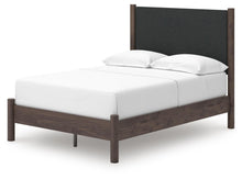 Load image into Gallery viewer, Pamytta Full Upholstered Panel Platform Bed, Dresser, Mirror, Chest and Nightstand