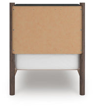 Load image into Gallery viewer, Pamytta Twin Upholstered Panel Platform Bed, Dresser, Mirror and Nightstand