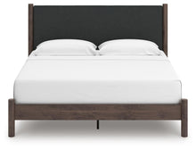 Load image into Gallery viewer, Pamytta King Upholstered Panel Platform Bed, Dresser, Mirror, Chest and Nightstand