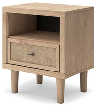 Load image into Gallery viewer, Cielden King Upholstered Bed with Roll Slats, Dresser, Mirror and Nightstand