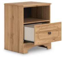 Load image into Gallery viewer, Aleaport Twin Panel Bed with Mirrored Dresser and Nightstand