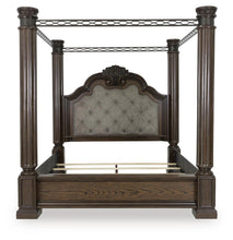 Load image into Gallery viewer, Maylee California King Canopy Bed, Dresser, Mirror and Nightstand