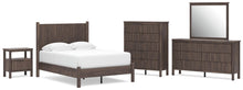 Load image into Gallery viewer, Pamytta Full Panel Platform Bed, Dresser, Mirror, Chest and Nightstand