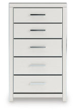 Load image into Gallery viewer, Zuraleus Queen Upholstered Panel Platform Storage Bed, Dresser, Mirror, Chest and Nightstand