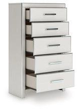 Load image into Gallery viewer, Zuraleus Queen Upholstered Panel Platform Storage Bed, Dresser, Mirror, Chest and Nightstand