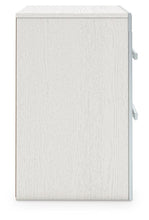 Load image into Gallery viewer, Zuraleus Queen Upholstered Panel Platform Bed, Dresser, Mirror and Nightstand