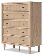 Load image into Gallery viewer, Cielden King Upholstered Bed with Roll Slats, Dresser, Mirror, Chest and Nightstand