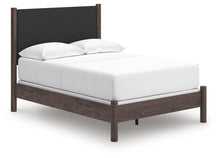 Load image into Gallery viewer, Pamytta Full Upholstered Panel Bed, Dresser, Mirror and Nightstand
