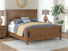 Load image into Gallery viewer, Rowlenstown King Poster Bed with Mirrored Dresser and Nightstand