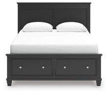 Load image into Gallery viewer, Lanolee Queen Panel Storage Bed, Dresser, Mirror and Nightstand
