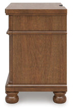 Load image into Gallery viewer, Rowlenstown Queen Poster Bed with Mirrored Dresser and Nightstand