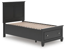 Load image into Gallery viewer, Lanolee Twin Panel Storage Bed, Dresser and Mirror