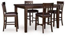 Load image into Gallery viewer, Haddigan Counter Height Dining Table and 4 Barstools