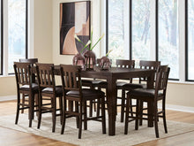 Load image into Gallery viewer, Haddigan Counter Height Dining Table and 8 Barstools