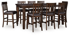 Load image into Gallery viewer, Haddigan Counter Height Dining Table and 8 Barstools