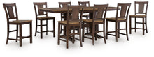 Load image into Gallery viewer, Rylandeen Counter Height Dining Table and 8 Barstools