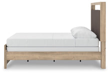Load image into Gallery viewer, Kinlanni Queen Upholstered Panel Bed, Dresser and Mirror