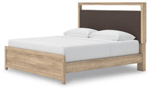 Load image into Gallery viewer, Kinlanni King Upholstered Platform Bed, Dresser, Mirror and Nightstand