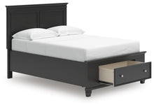 Load image into Gallery viewer, Lanolee Full Panel Storage Bed, Dresser, Mirror and Nightstand